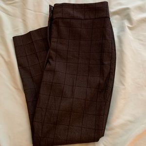 checkered dress pants
